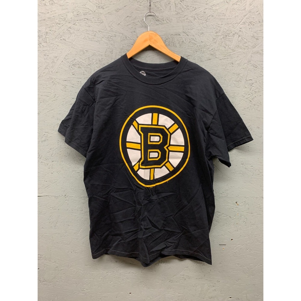 Boston Bruins Men's‎ Lucic 17 NHL Black T-Shirt Medium Fan Tee Hockey